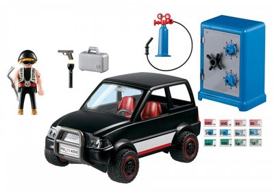 4059 Playmobil Brandkastkraker Met Vluchtauto