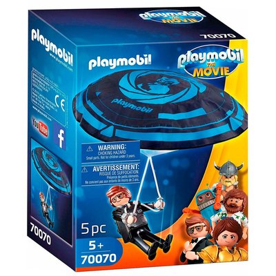 70070 PLAYMOBIL The Movie Rex Dasher met Parachute