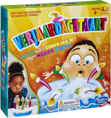 0887 Hasbro Verjaardagstaart - Kinderspel