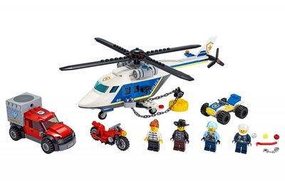 60243 LEGO City Politiehelikopter Achtervolging