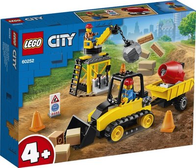 60252 LEGO 4+ City Constructiebulldozer