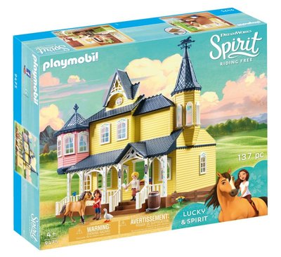 9475 PLAYMOBIL Spirit Lucky's huis