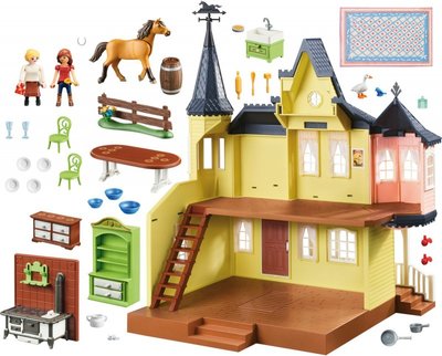 9475 PLAYMOBIL Spirit Lucky's huis