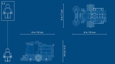 60249 LEGO City Straatveegmachine
