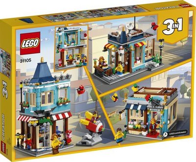 31105 LEGO Creator Woonhuis en Speelgoedwinkel
