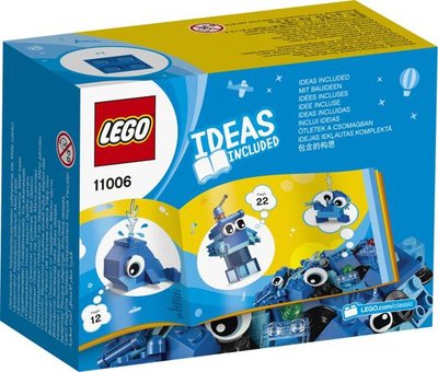 11006 LEGO Classic Creatieve Blauwe Stenen 