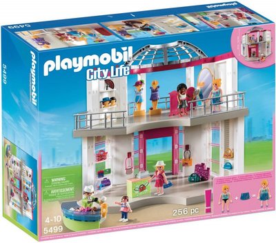 5499 Playmobil City Life Winkelcentrum Modeboetiek