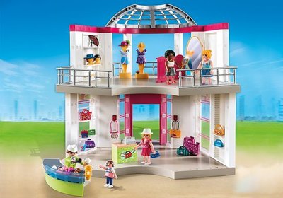 5499 Playmobil City Life Winkelcentrum Modeboetiek