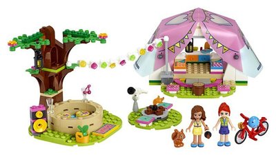 41392 LEGO Friends Glamping in de Natuur