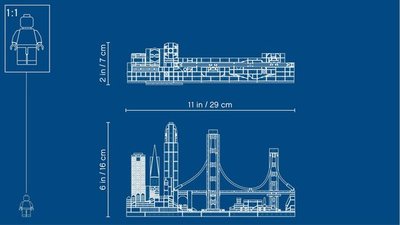 21043 LEGO Architecture San Francisco