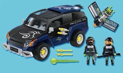 4878 PLAYMOBIL Top Agents Politie celwagen met licht en geluid