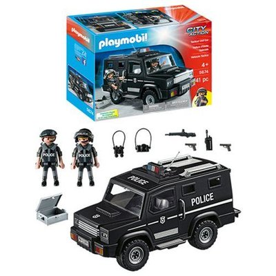 5674 PLAYMOBIL City Action Tactical unit car