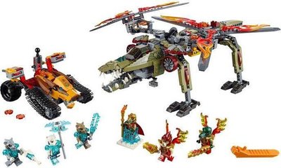 70227 LEGO Chima De Redding van Koning Crominus