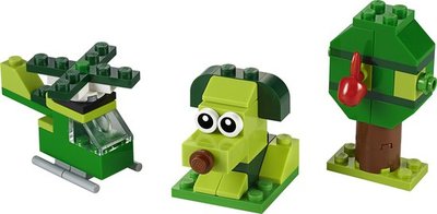 11007 LEGO Classic Creatieve Groene Stenen