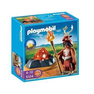 5104 PLAYMOBIL Vuurwachter Met LED-verlichte Rots