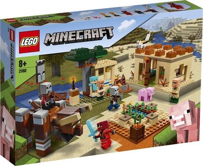 21160 LEGO Minecraft De Illager Overval 