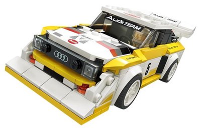 76897 LEGO Speed Champions 1985 Audi Sport Quattro S1
