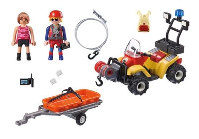 9130 PLAYMOBIL Reddingsquad met draagberrie 