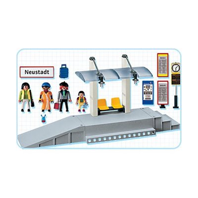 4304 PLAYMOBIL Treinstation