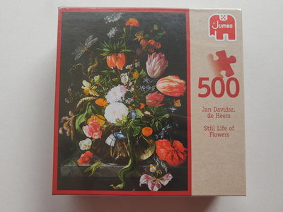 81762 Jumbo Puzzel Stil Leven van Bloemen 500 Stukjes