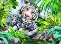 05486 King Puzzel Siberian Tiger 1000 stukjes