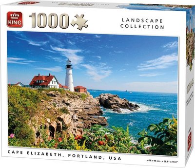 05709 King Puzzel Cape Elisabeth Portland USA 1000 stukjes