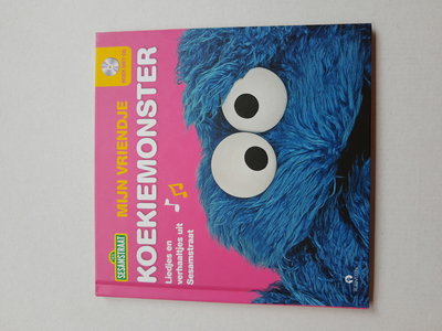 622758 Sesamstraat Boek Mijn vriendje Koekiemonster