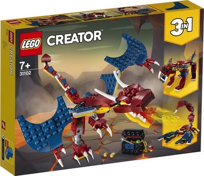 31102 LEGO Creator Vuurdraak