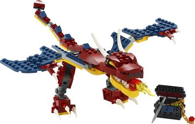 31102 LEGO Creator Vuurdraak