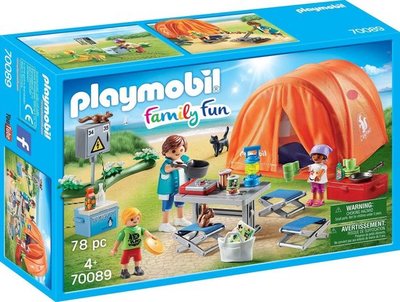70089 PLAYMOBIL Family Fun Kampeerders met tent