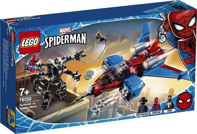 76150 LEGO Spider-Man Spiderjet vs. Venom Mecha