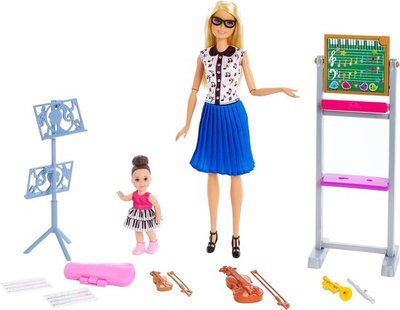 Mattel Barbie Careers Muzieklerares Barbiepop