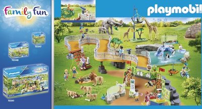 70343 PLAYMOBIL Family Fun Dierenpark Leeuwen In Het Buitenverblijf