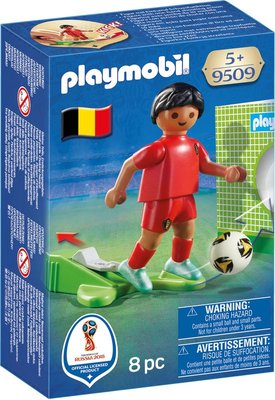 9509 PLAYMOBIL Nationale Voetbalspeler België