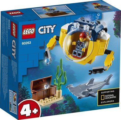 60263 LEGO 4+ City Oceaan Mini-Duikboot