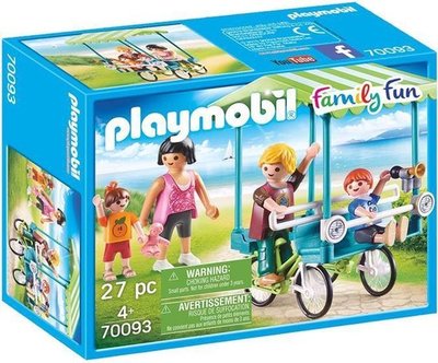 70093 PLAYMOBIL Family Fun Familiefiets