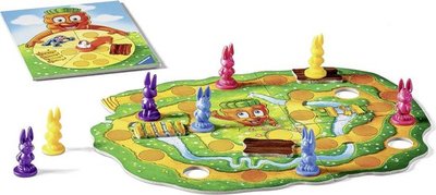 233946 Ravensburger Pocketspel Bunny Hop Konijnenrace