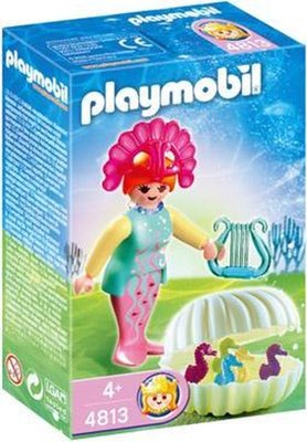 4813 Playmobil Zeemeermin met Babyzeepaardjes