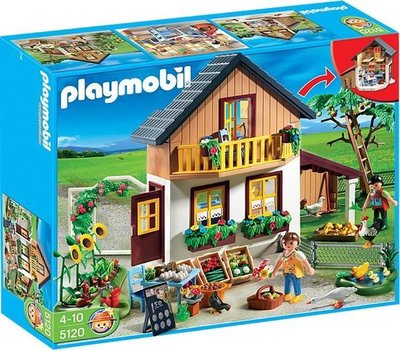 5120 Playmobil Hoeve Met Bio-Winkel