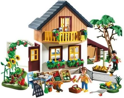 5120 Playmobil Hoeve Met Bio-Winkel