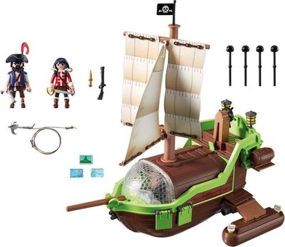 9000 PLAYMOBIL Super4 Galjoen Kameleon met Ruby