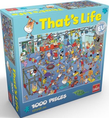 71348 Goliath Puzzel That's Life The Gym 1000 stukjes