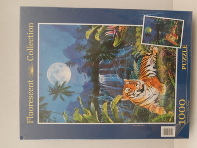 20006 Clementoni Puzzel Eye Of The Tiger 1000 Stukjes