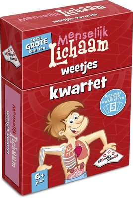 11267 Identity Games Menselijk Lichaam Kwartet 