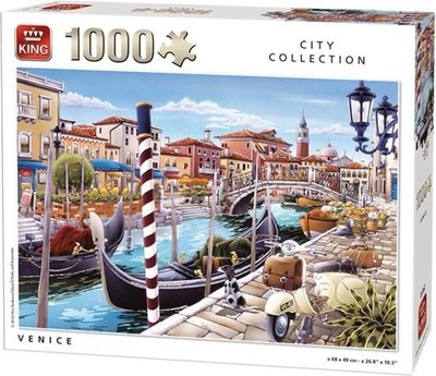 05362 King Puzzel Venice 1000 Stukjes 