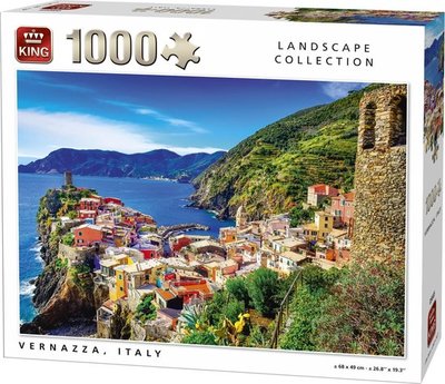 05665 King Puzzel Vernazza Italie 1000 Stukjes 