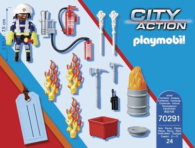 70291 PLAYMOBIL City Action Cadeauset Brandweer