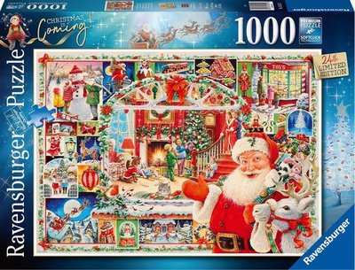 165117 Ravensburger puzzel Christmas is coming Legpuzzel 1000 stukjes