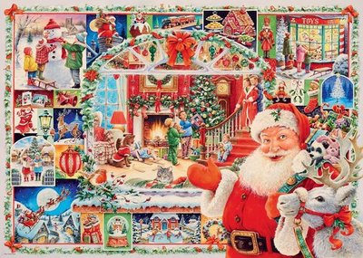 165117 Ravensburger puzzel Christmas is coming Legpuzzel 1000 stukjes