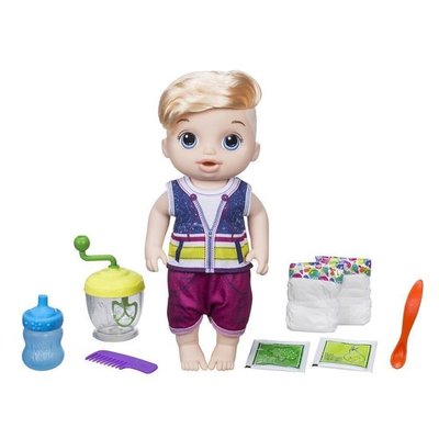 0635 Baby Alive Sweet Spoonfuls Baby Jongen Blond